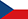 Flaga Czech - wersja czeska
